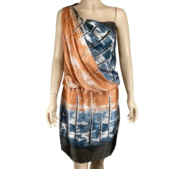 robert rodriguez silk dress Robert Rodriguez | Dresses | Robert Rodriguez Silk Dress Size 8 Abstract  Print Feminine Flattering Statement